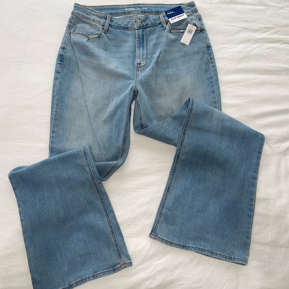 High-Rise Flare Jeans NWT
